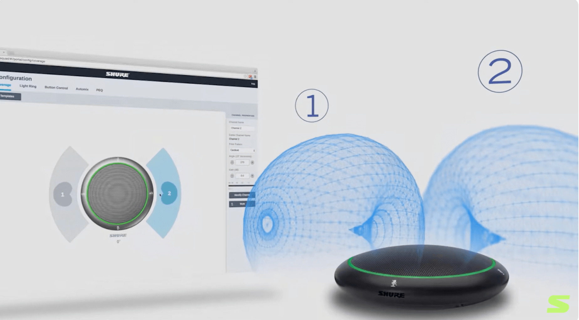 Microflex Advance Training: MXA310 Light Ring and Mute Button Overview | Shure