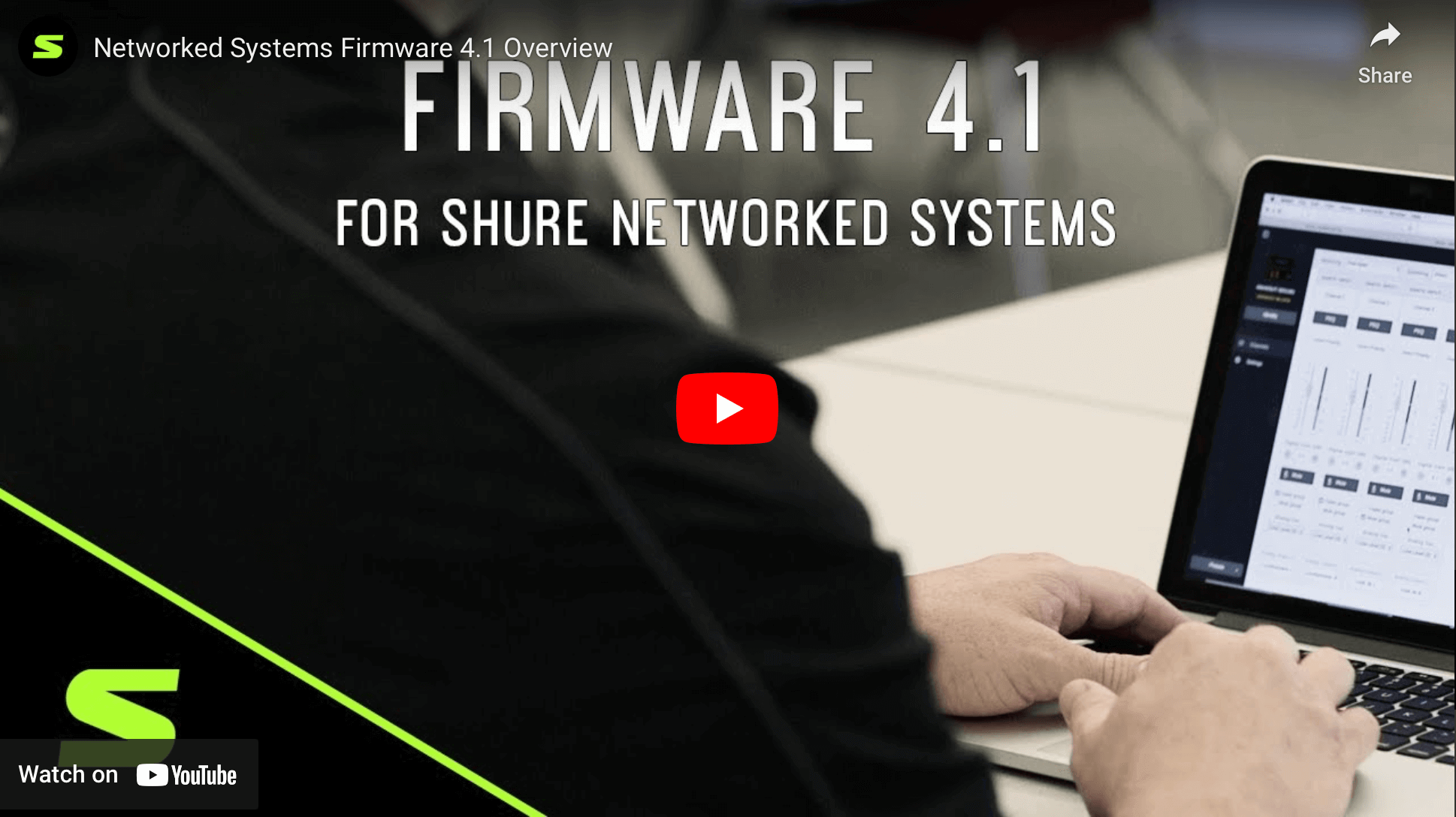 Networked Systems Firmware 4.1 Overview